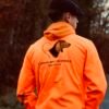 veste softshell orange L'amour avec un grand A