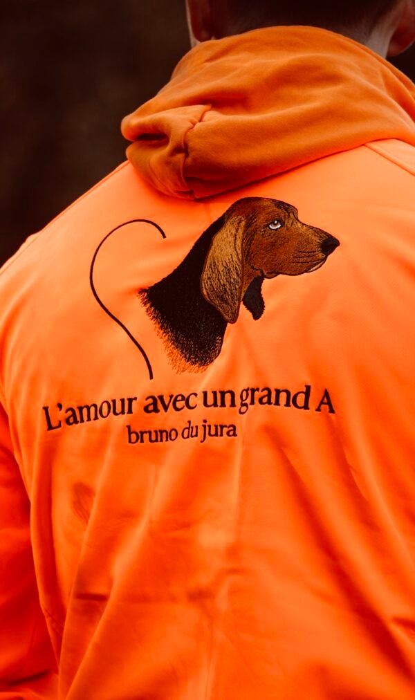 _MG_2257 veste sans manche orange L'amour avec un grand A