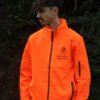 veste softshell orange L'amour avec un grand A