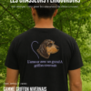 T-shirt noir (L'amour avec un grand A)